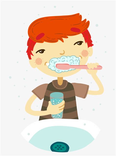 Tooth Brushing Clip Art Cartoon Teeth Wash Your Face Clip Art Png Hot