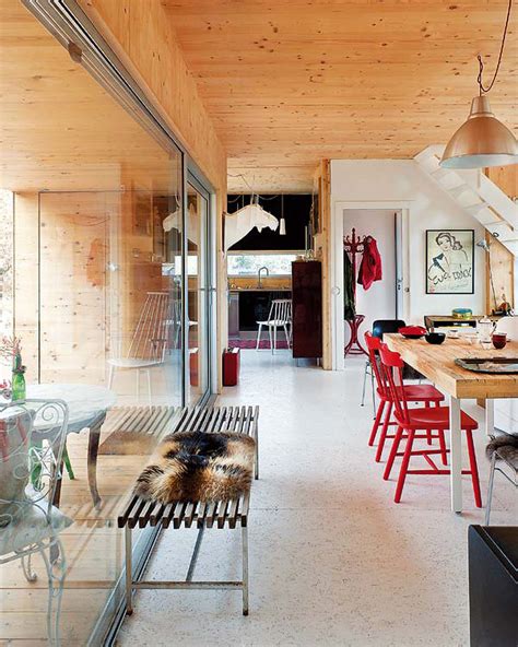 Eco Friendly Forest House With Eclectic Interiors Digsdigs