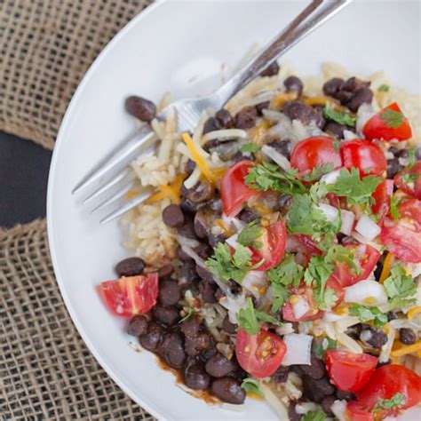 Easy Vegetarian Taco Bowl This Gal Cooks