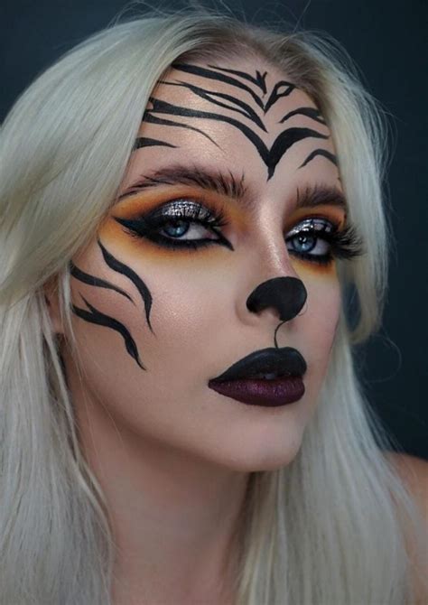 Lion Makeup Tiger Makeup Leopard Makeup Animal Makeup Face Art