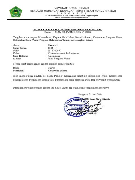Contoh surat lamaran kerja tentunya berbeda beda jenisnya tergantung akan dikirim keperusahaan seperti apa , atau mau digunakan surat lamaran kerja memiliki format dasar yang hampir mirip dengan surat surat lainnya antara lain. Contoh Surat Permohonan Mutasi Kerja Karyawan Swasta ...