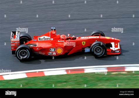 Michael Schumacher Il Tedesco Ferrari F1 2000 Gp Del Giappone 1 Foto