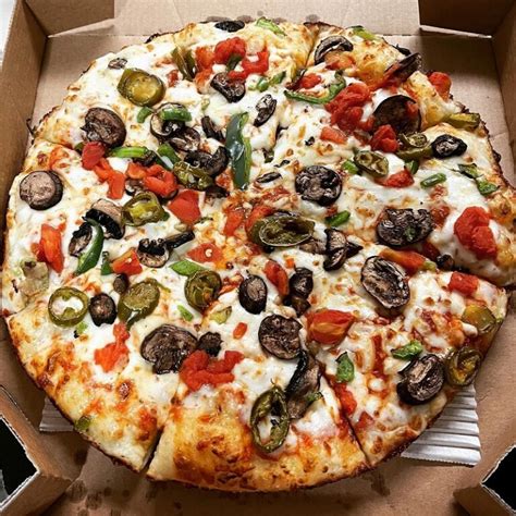 Dominos Toppings Meat Veggie Cheese And Sauce Choices