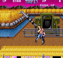 Screenshot Of Double Dragon Ii The Revenge Arcade Mobygames