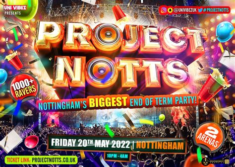 PROJECT NOTTS - Nottingham's Biggest of The Year at Hidden Warehouse