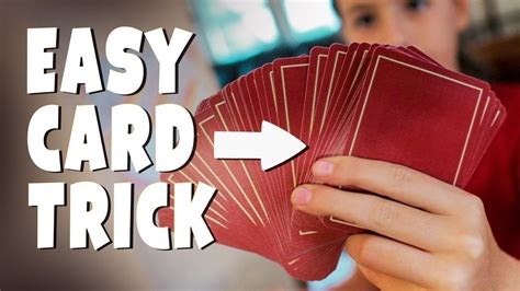 The Easiest Card Trick I Know But Strong Beginner Magic Tutorial