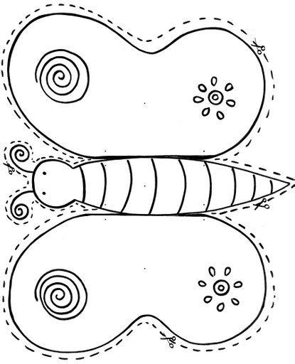 Bastelt und gestaltet ihr zu mehreren die raupe z.b. Mariposa | Schmetterlinge basteln, Ausmalbilder, Raupe ...