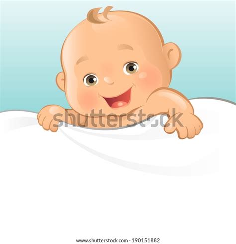 Happy Baby Boy Stock Vector Royalty Free 190151882