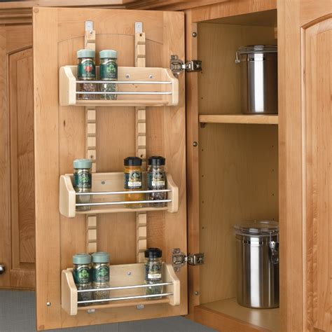You could also pick up a metal spice rack that can be mounted onto a cupboard door if you like to have things neatly stored away. How to End Spice Storage Madness, Part 1 - Core77