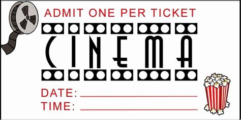 Small cinema but quite a cozy place to watch movie. 35 Blank Movie Ticket Invitation Template in 2020 | Movie ...