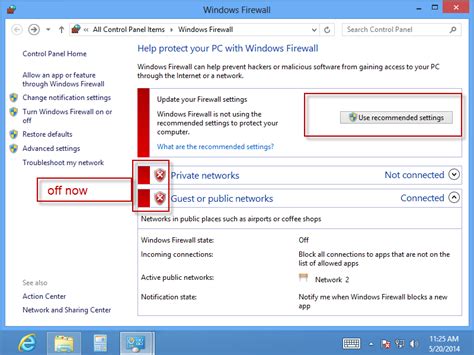How To Turn Off Firewall On Windows 8 Daossoft Official Blog