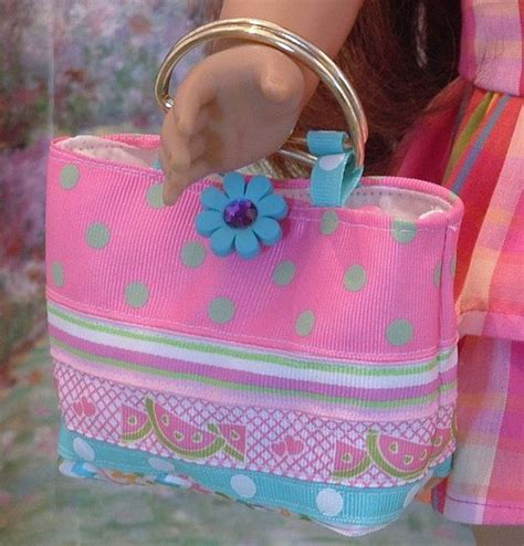 Summer Bag For American Girl By Mygirlclothingco On Etsy Girl Doll