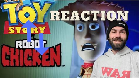 Toy Story Robot Chicken Reaction First Time Watching Youtube