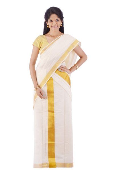 Cotton Kerala Set Mundu For Traditional Gender Female Chhabra