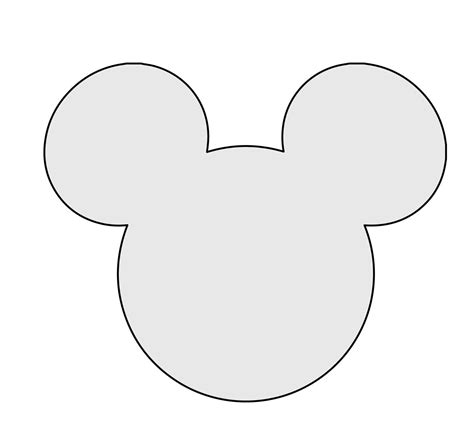 Mickey Mouse Template