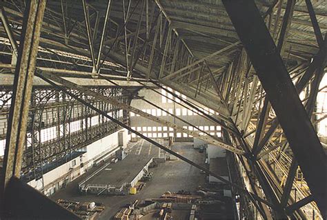 The Navys Giant Hangar That Housed The Hindenburg Hides A Mock