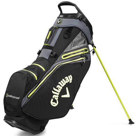 Callaway 2020 Hyper Dry 14 Waterproof Golf Stand Bag Blackcharcoal