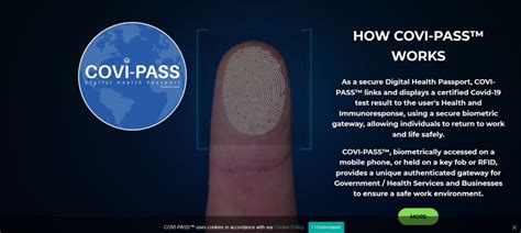 The digital green pass should facilitate europeans' lives, she said in a further tweet. COVI-PASS Digital Health Passport = Instant Global ...