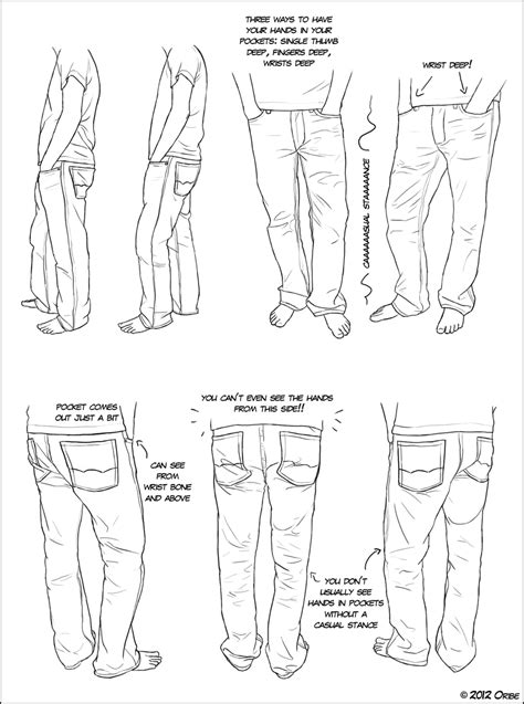 Anime Hands In Pockets Pose Drawing I Need 12 Of Them For The Drawing