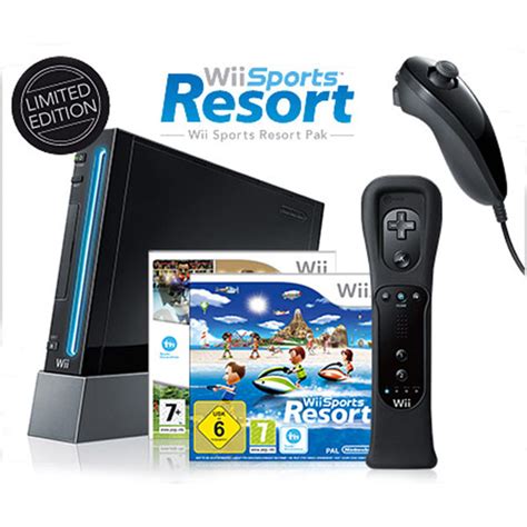 Nintendo Herní Konzole Wii Black Sports Resort Pack Niwh030 Tsbohemia Cz