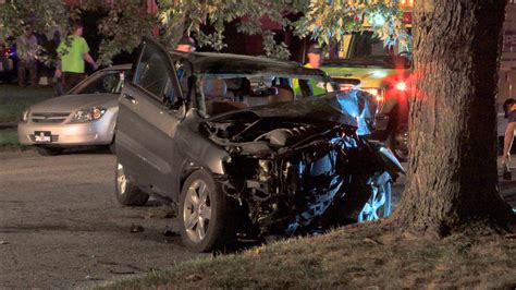 Man Pulled From Car After Hitting Tree Alcohol A Factor In Crash