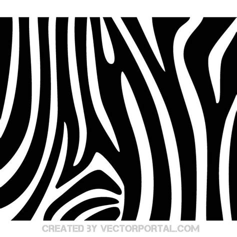 Zebra Pattern Royalty Free Stock Svg Vector