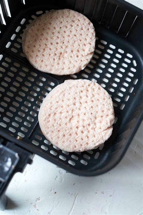 Air fry for 10 minutes. Frozen Turkey Burger in Air Fryer · The Typical Mom
