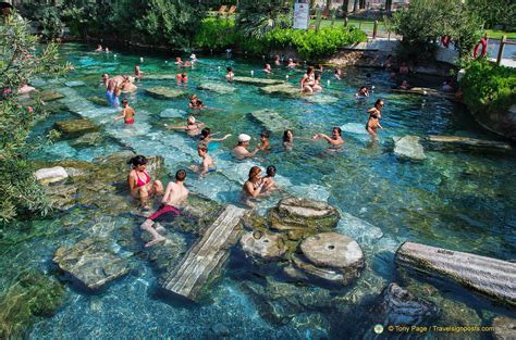 Pamukkale Antique Pool Cleopatras Pool Pamukkale Hierapolis