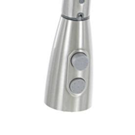 Difference between pull down and pull out kitchen faucet. Project Source Brushed Nickel 1-Handle Deck Mount Pull ...