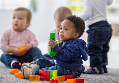 Babies Playing Together In Preschool Dublin Oh Preschool Polaris