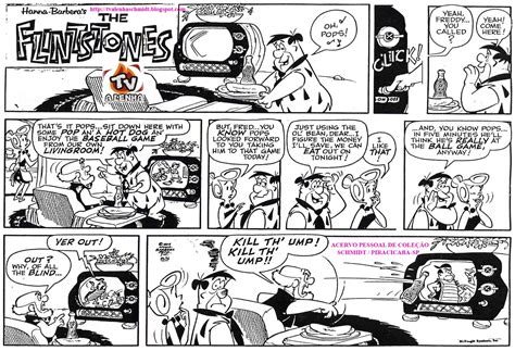 Os Flintstones The Flintstones Comics Strip9 Quadrinhos Viajante Do Tempo Tirinhas