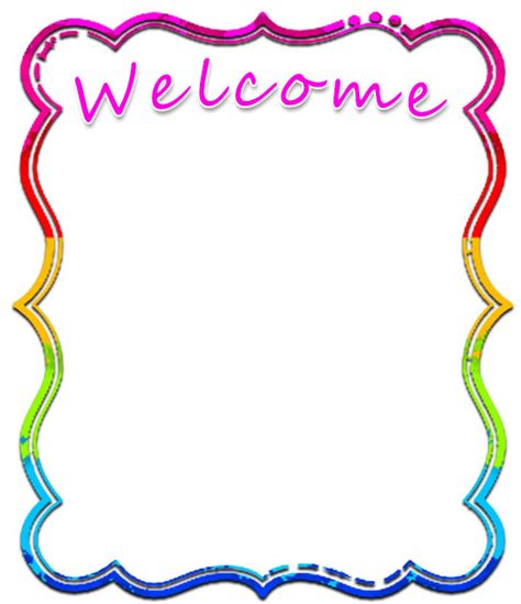Welcome To Our Classroom Clipart Borders