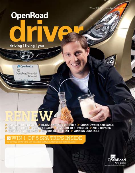 Openroad Driver Winter 20102011 By Openroad Auto Group Issuu