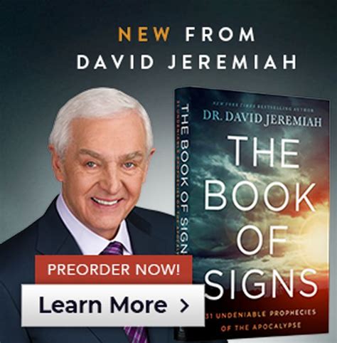 New From Dr David Jeremiah The Book Of Signs 31
