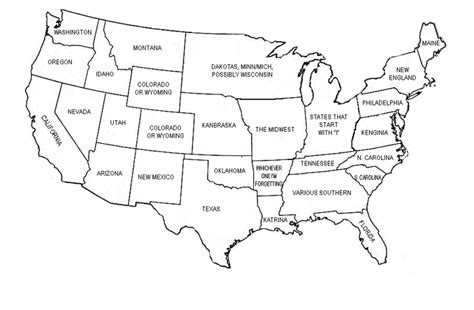 Attempt To Draw The United States From Memory Pic Rpics