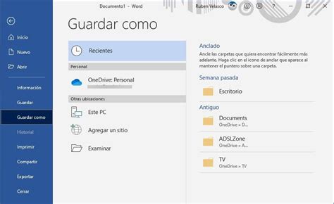 Truco Word Guarda Tus Documentos Por Defecto En El Pc En Vez De En La Nube