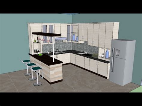Mario goleš is a very talented interior designer and 3d architectural visualizer, currently working and based in zagreb, croatia. Sketchup tutorial interior design ( Kitchen ) - YouTube