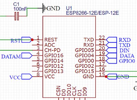 Esp8266 12f12e Module Based Rgb Controller Share Project Pcbway