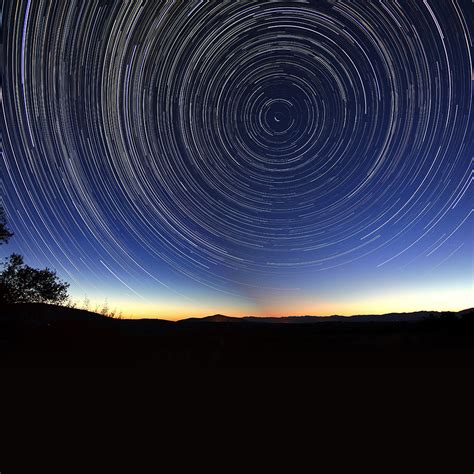Android Wallpaper Nf48 Sky Star Circle Space Night Sunset