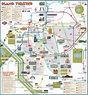 Map of Madrid tourist attractions, sightseeing & tourist tour