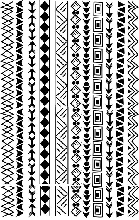 Border Patterns Tribal Pattern Art Maori Tattoo Doodle Art Designs