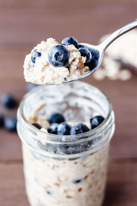 Blueberry Overnight Oats Delicious Little Bites