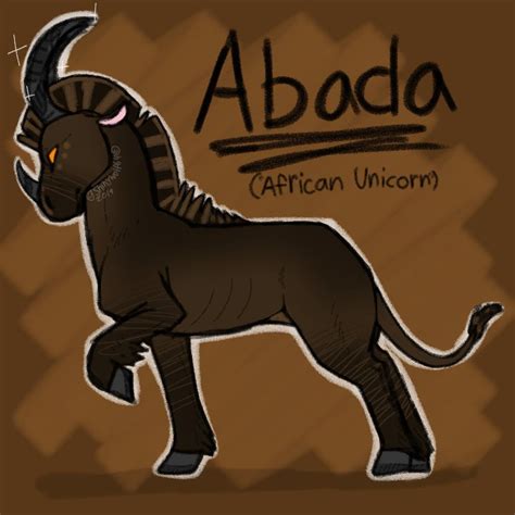 Abada African Unicorn Mythical Creatures And Beasts Amino