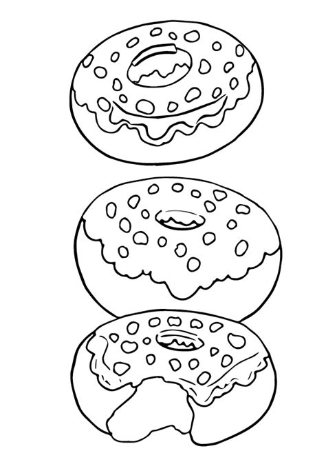 A collection of the top 56 kawaii donut cats wallpapers and backgrounds available for download for free. Donut Coloring Pages - Coloring Home