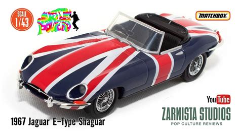 143 Scale 1967 Jaguar E Type Shaguar Austin Powers By Matchbox Diecast