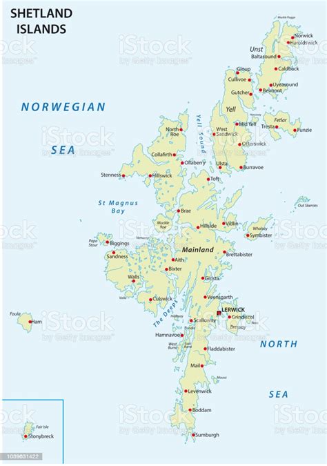 Shetland Islands Map Stock Illustration Download Image Now Istock
