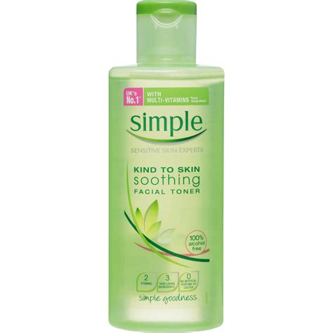 Clinelle Soothing Toner Review Simple Kind To Skin Soothing Facial