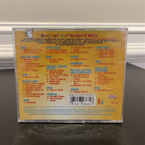 Dance And Sing The Best Of Nick Jr By Various Artists Cd Oct 2001