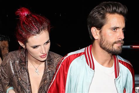 Bella Thorne And Scott Disick Held Hands Leaving Lana Del Reys