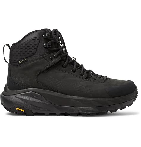 Hoka One One Kaha Gore Tex And Leather Boots In Black For Men Lyst
